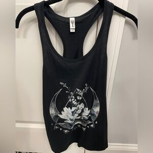 Black Size Small Razorback Tank